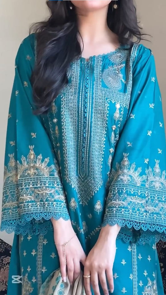 Rama Embroidered Designer Suit