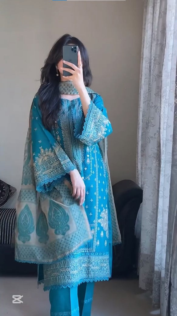 Rama Embroidered Designer Suit