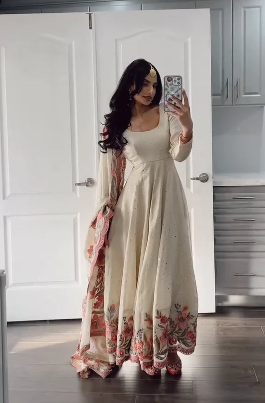 MAYAVATI ANARKALI SUIT SET